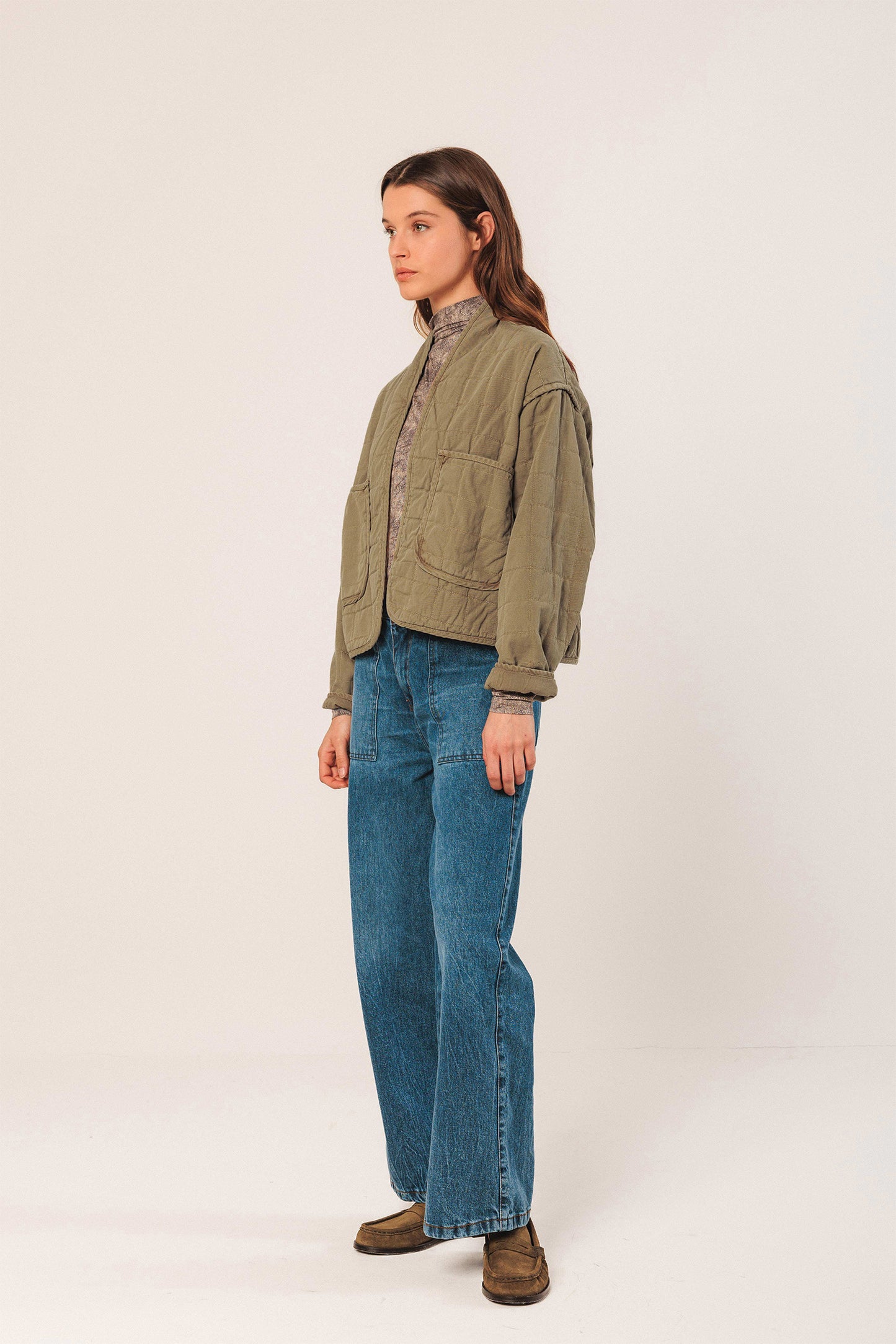 CAZADORA KIMONO ACOLCHADO