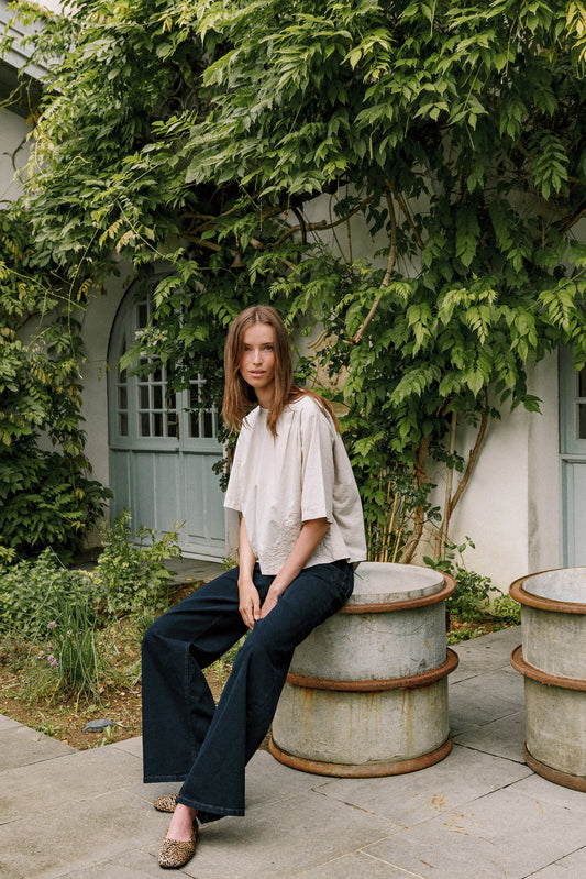 CAMISETA ALGODÓN BORDADO 2