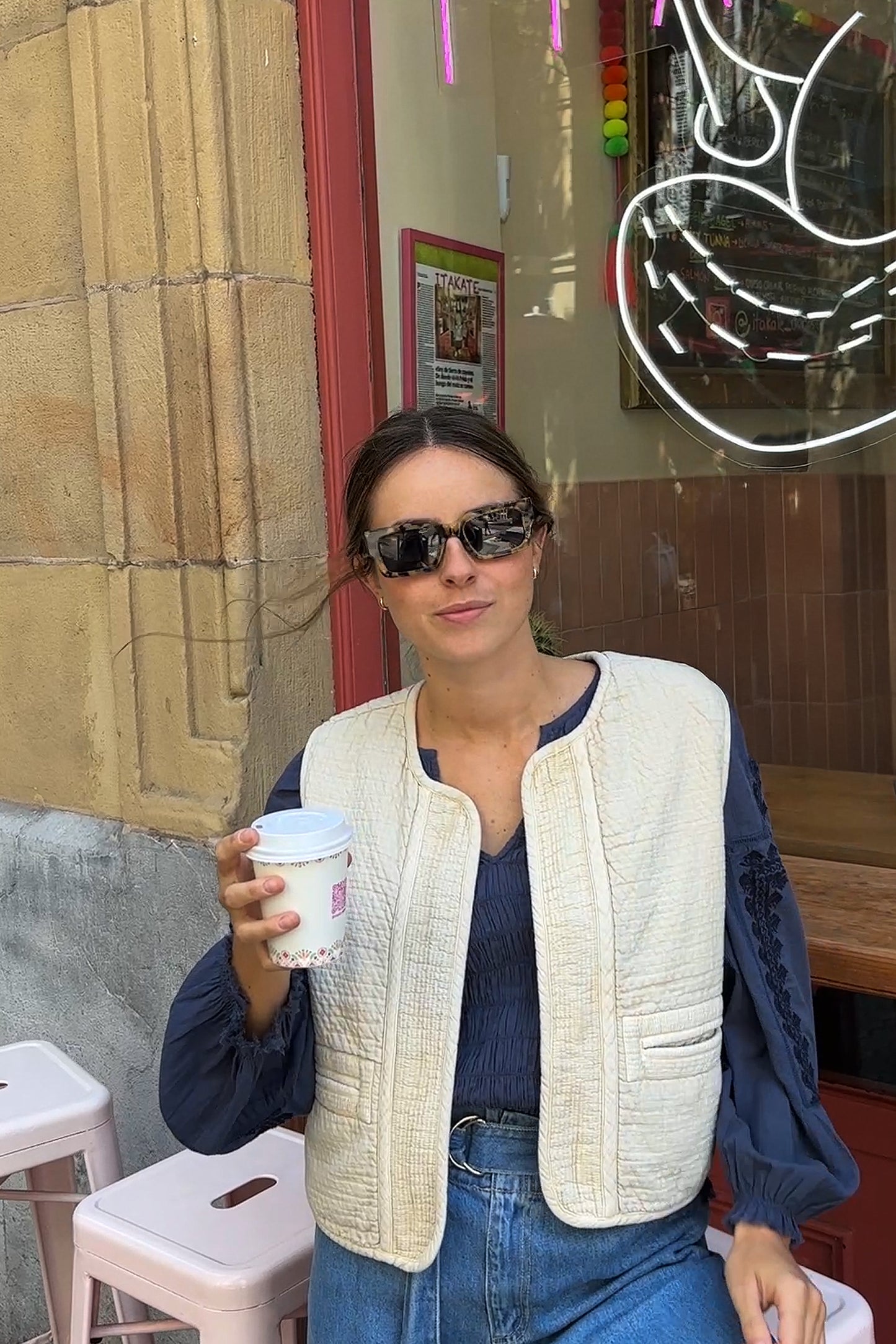 GILET MATELASSÉ COTON