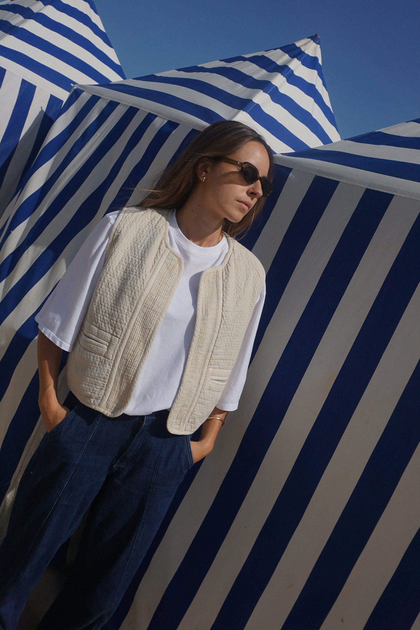 GILET MATELASSÉ COTON