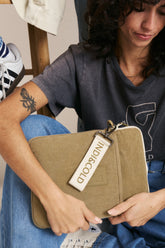 PADDED RECYCLED CANVAS CASE