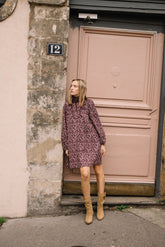 BOTANICAL PRINT DRESS