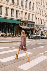 BOTANICAL PRINT DRESS