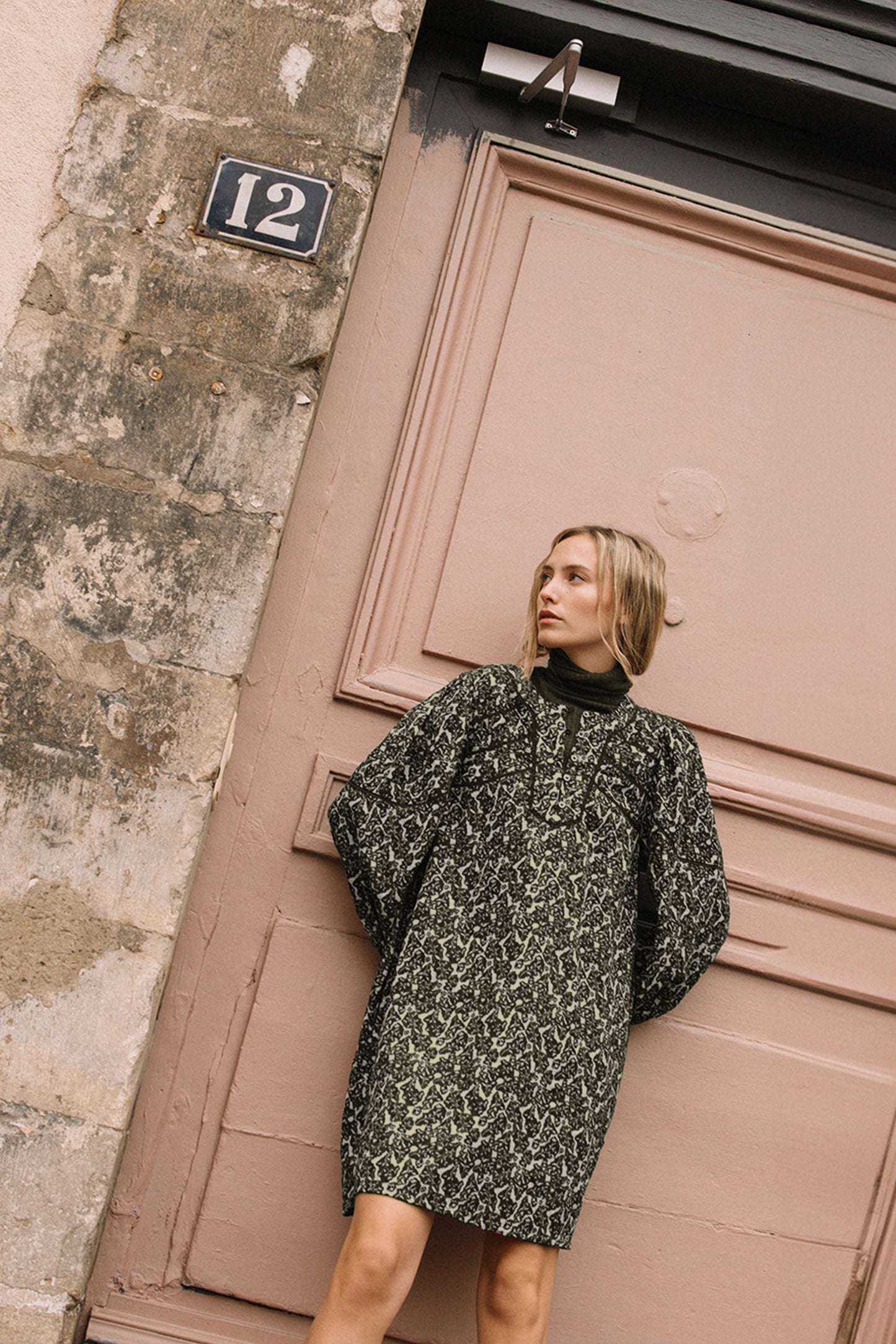 BOTANICAL PRINT DRESS