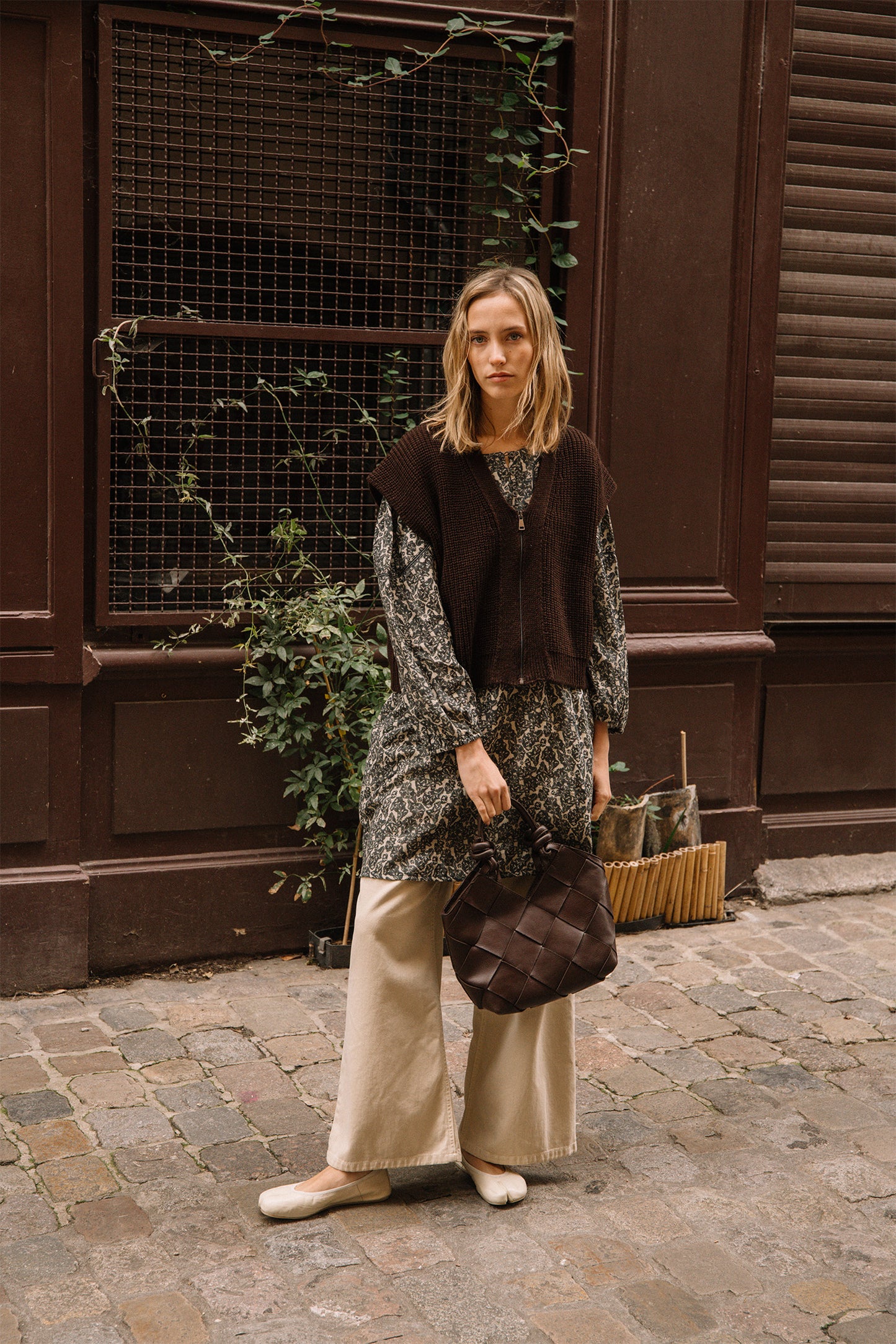 BOTANICAL PRINT DRESS