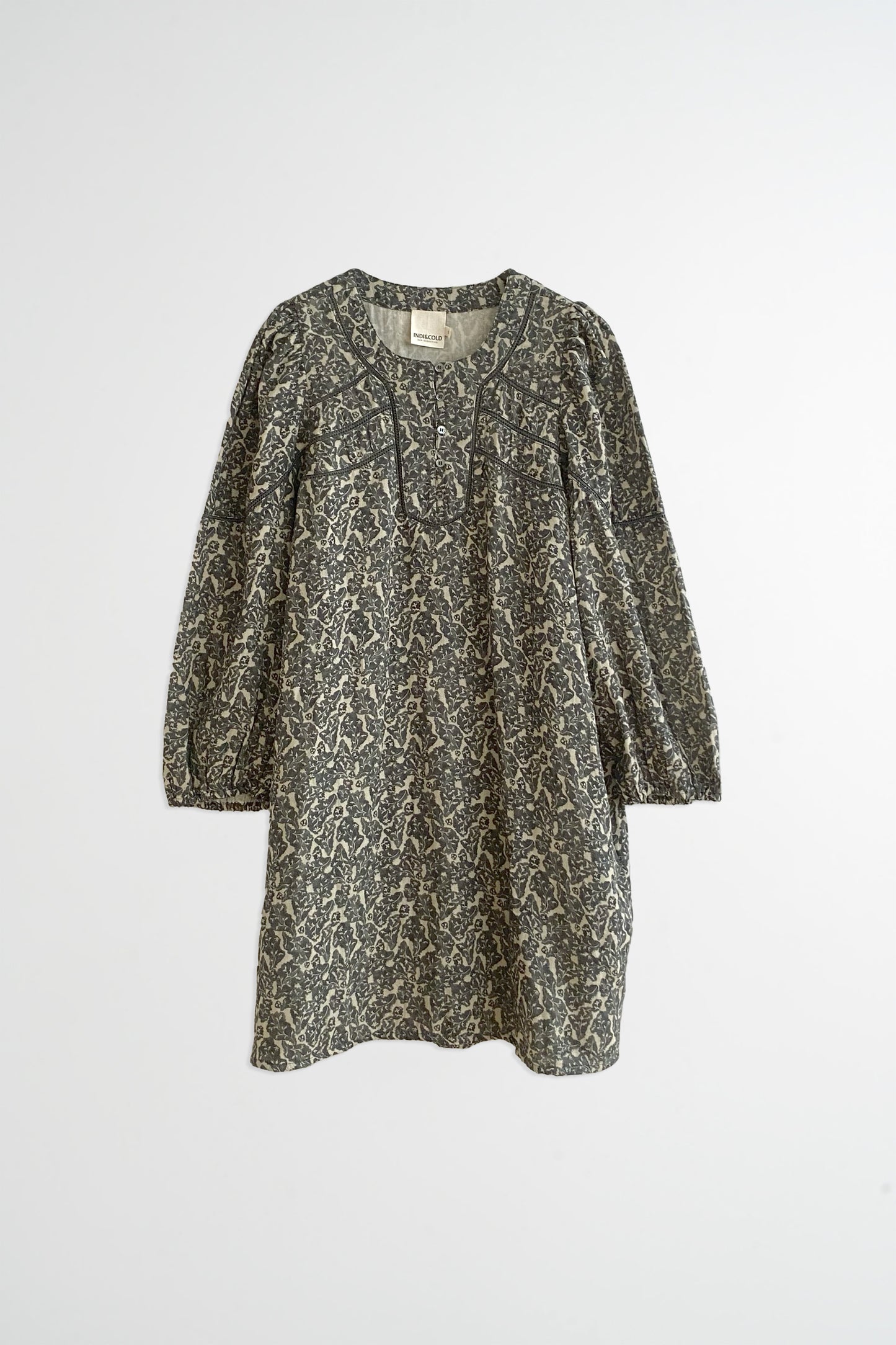 BOTANICAL PRINT DRESS