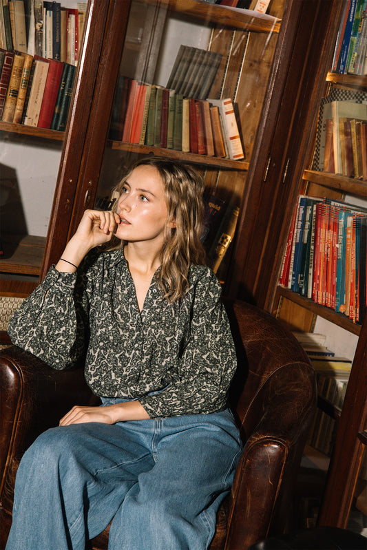 BOTANICAL PRINT SHIRT 1