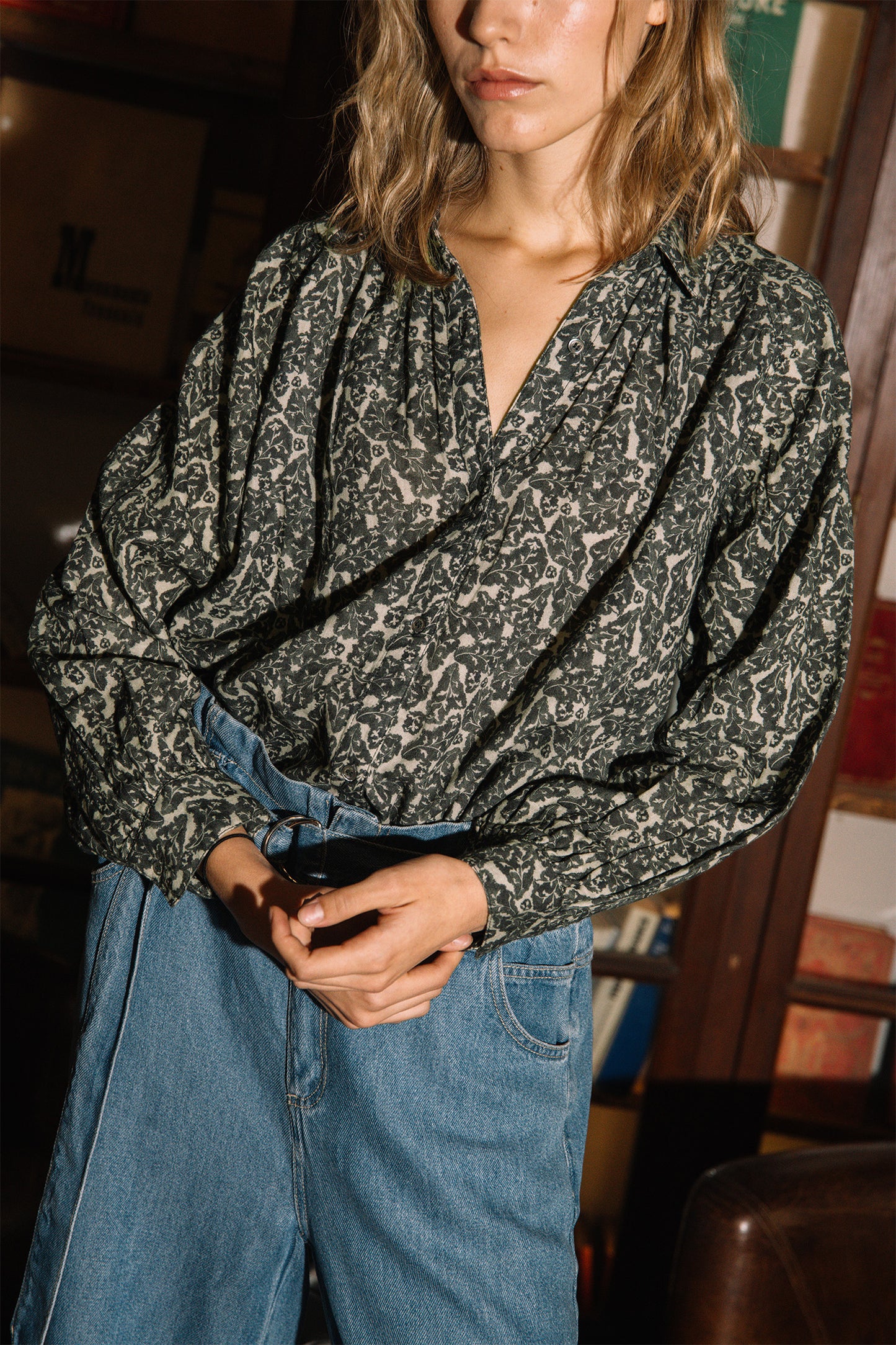 BOTANICAL PRINT SHIRT