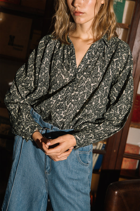 BOTANICAL PRINT SHIRT 3