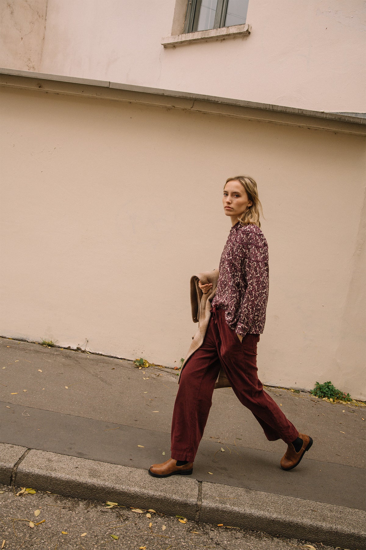BOTANICAL PRINT BLOUSE
