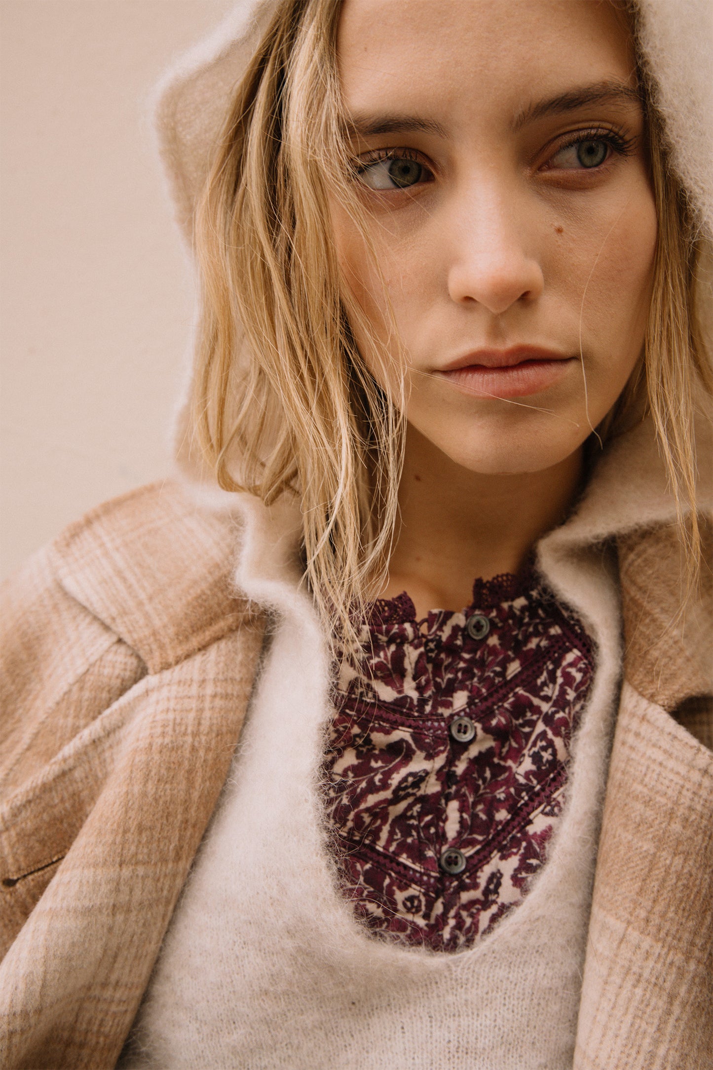 BOTANICAL PRINT BLOUSE