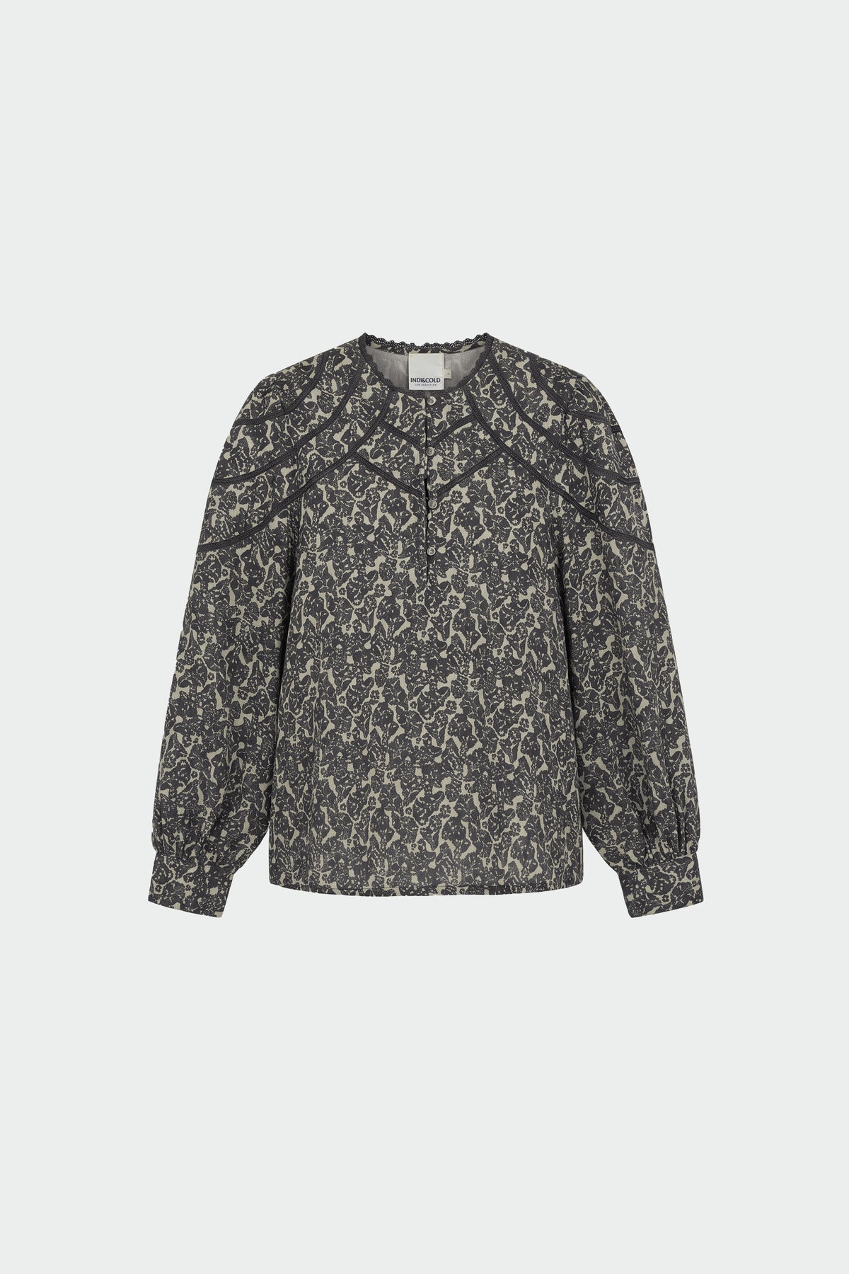 BOTANICAL PRINT BLOUSE