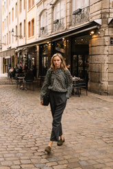 BOTANICAL PRINT BLOUSE