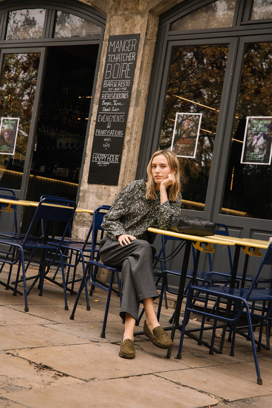 BLOUSE À MOTIFS BOTANIQUES 4