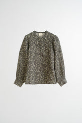 BOTANICAL PRINT BLOUSE