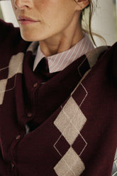 CARDIGAN EN LAINE MÉRINOS