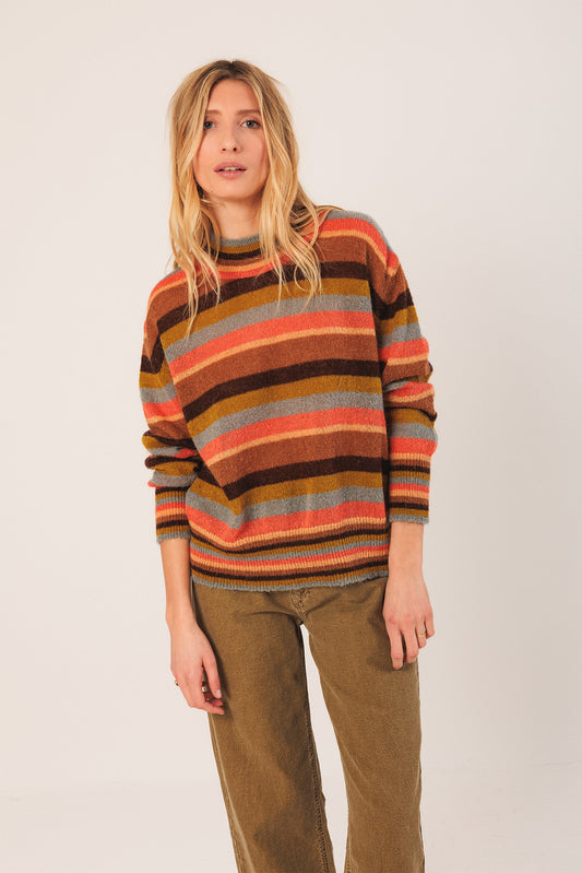 PULL MULTICOLORE EN MOHAIR 1