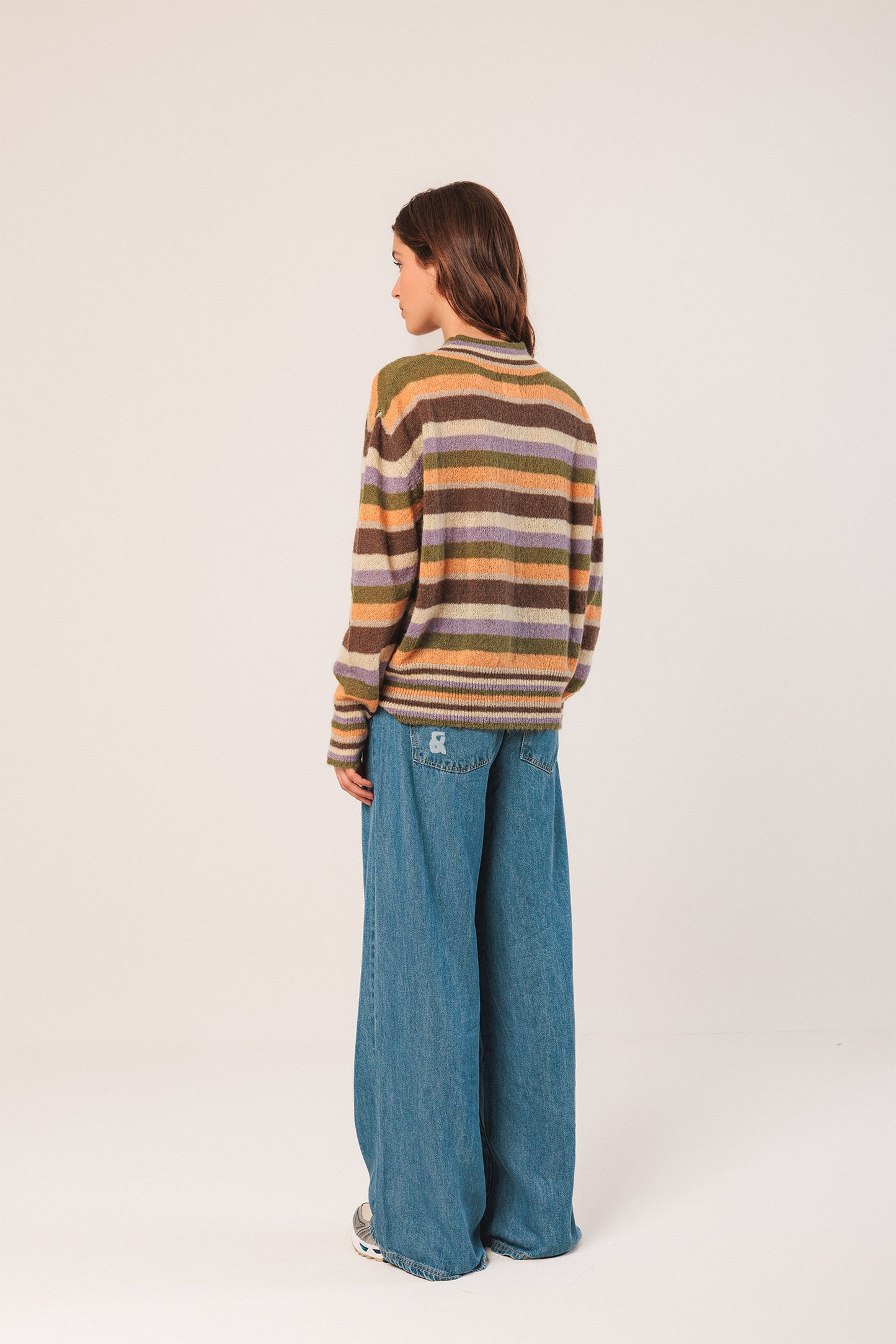PULL MULTICOLORE EN MOHAIR
