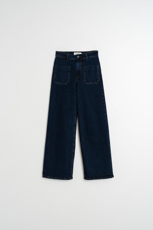 PANTALÓN DENIM WIDE LEG