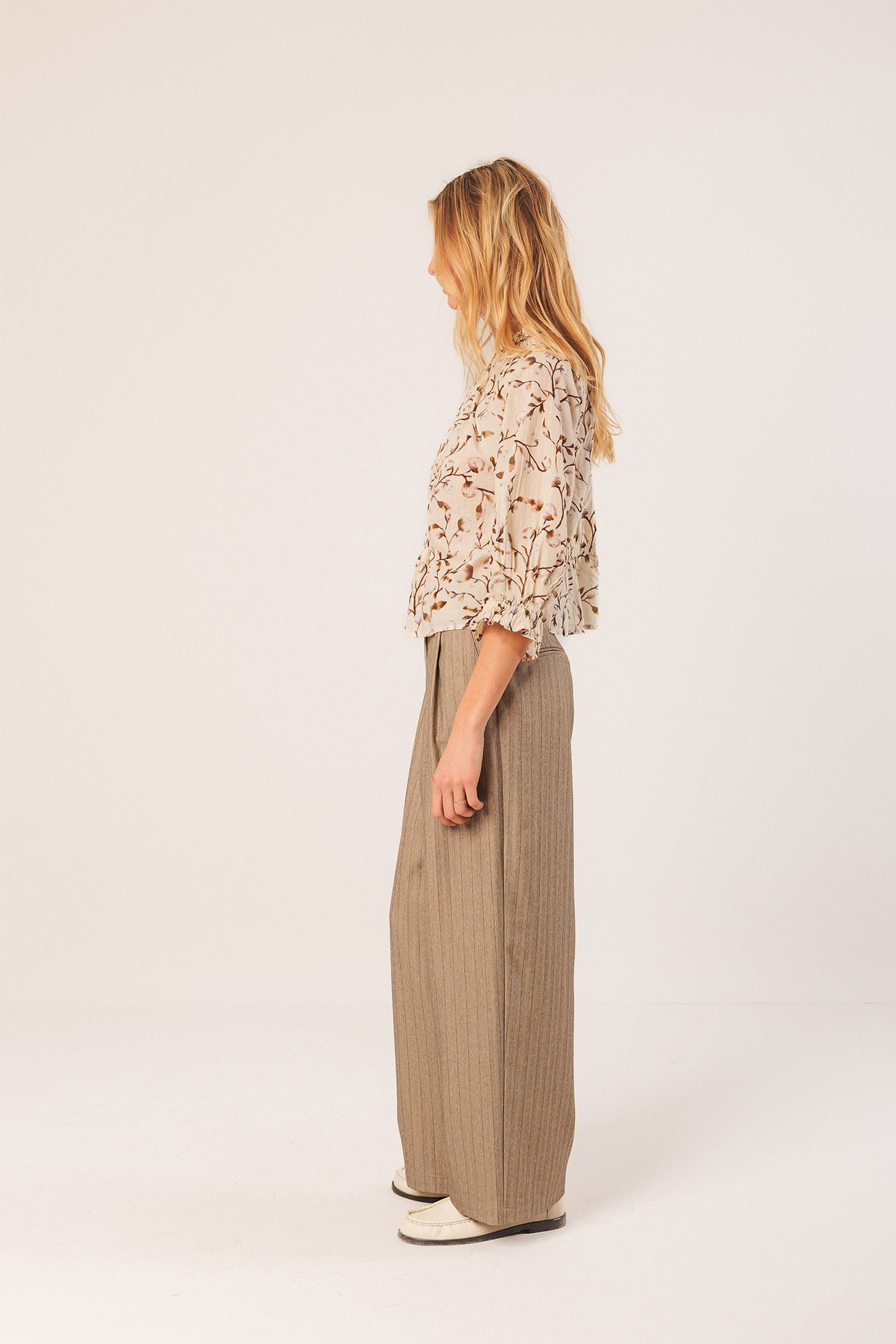 BLUSA ENGOMADA ALGODÓN