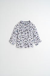 ELASTIC COTTON BLOUSE