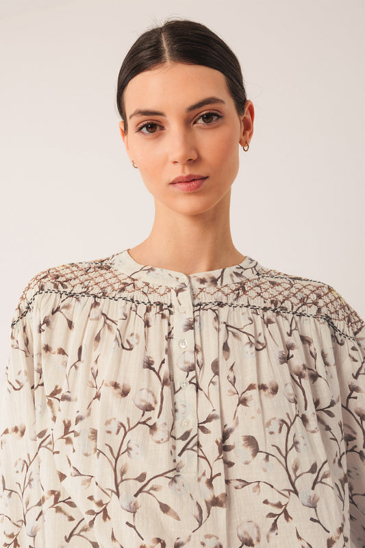 BLUSA DETALLES SMOCK