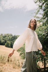 ROMANTIC EMBROIDERED BLOUSE