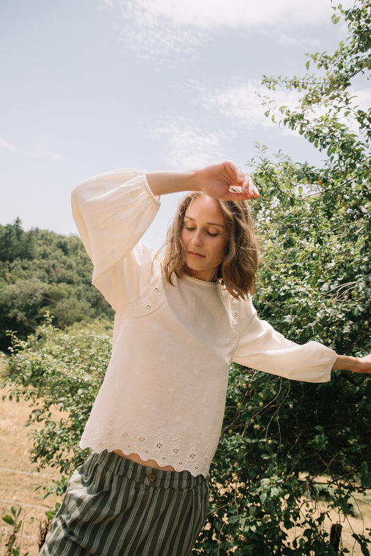 ROMANTIC EMBROIDERED BLOUSE 2