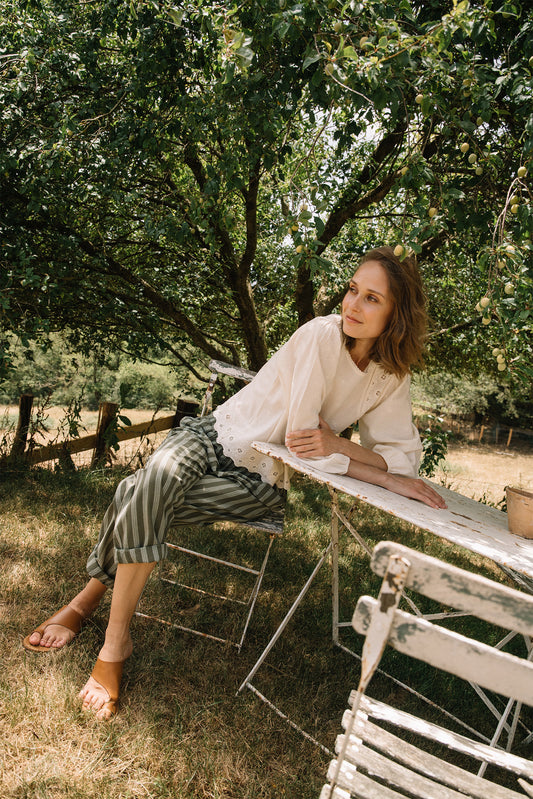 ROMANTIC EMBROIDERED BLOUSE 4