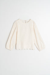 BLOUSE BRODÉE ROMANTIQUE