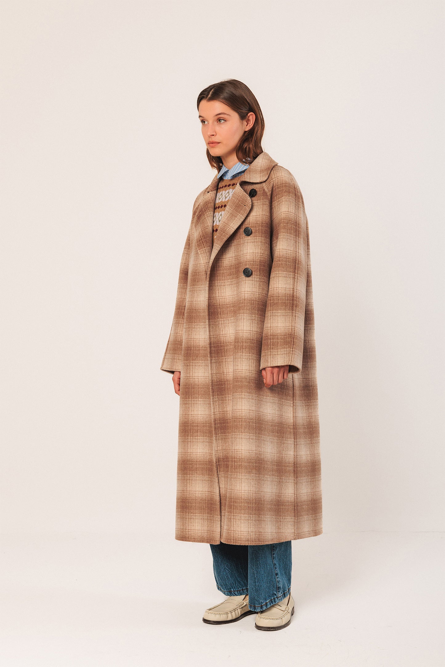 3/4 WOOL COAT