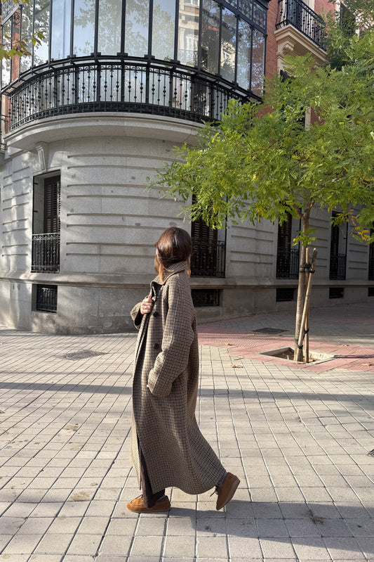 MANTEAU 3/4 EN LAINE 1