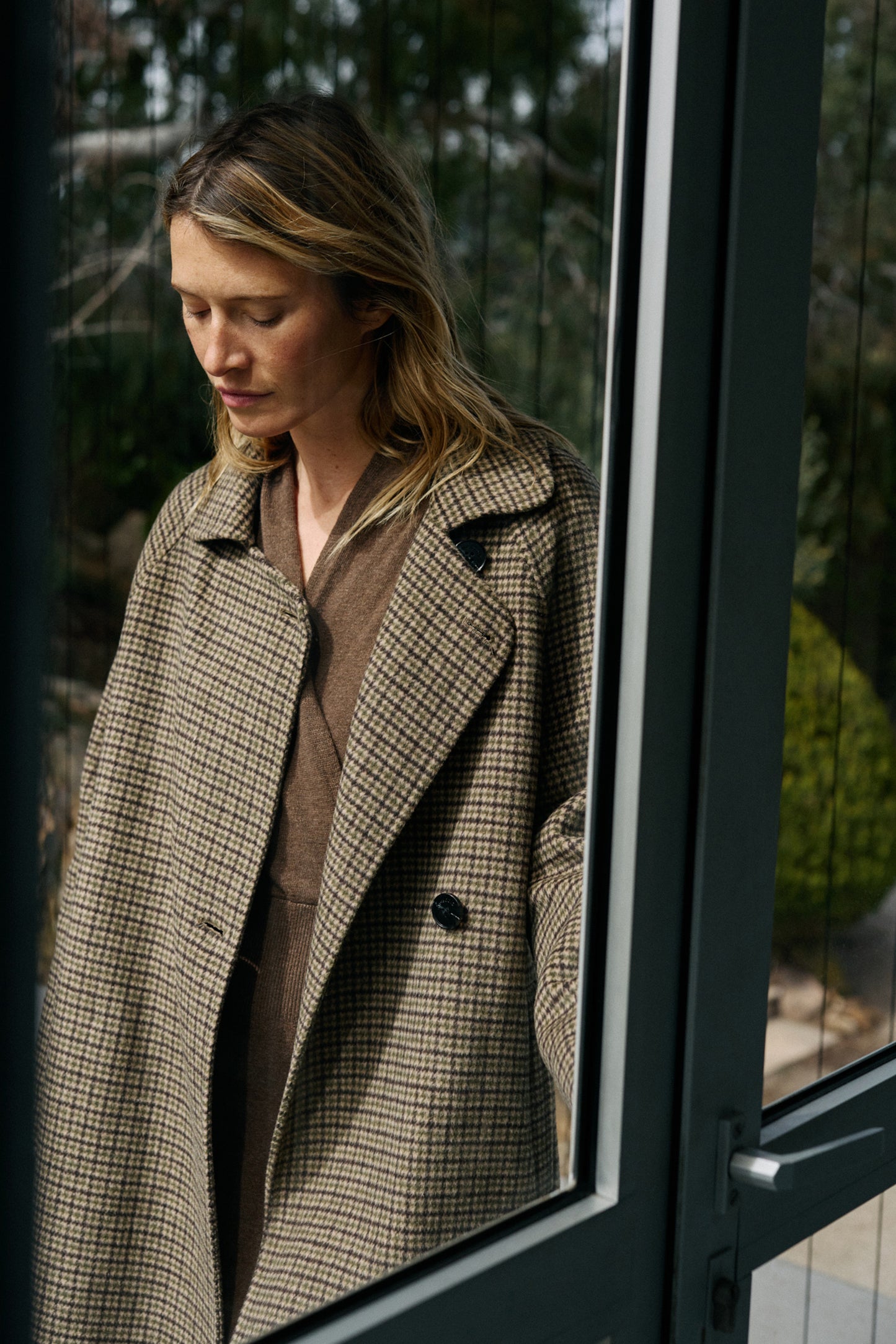 MANTEAU 3/4 EN LAINE