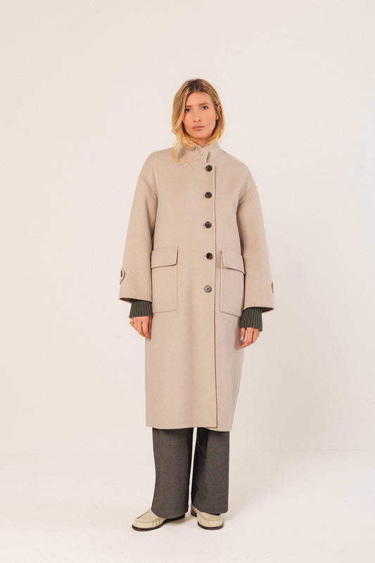 MANTEAU MAXI EN LAINE 4
