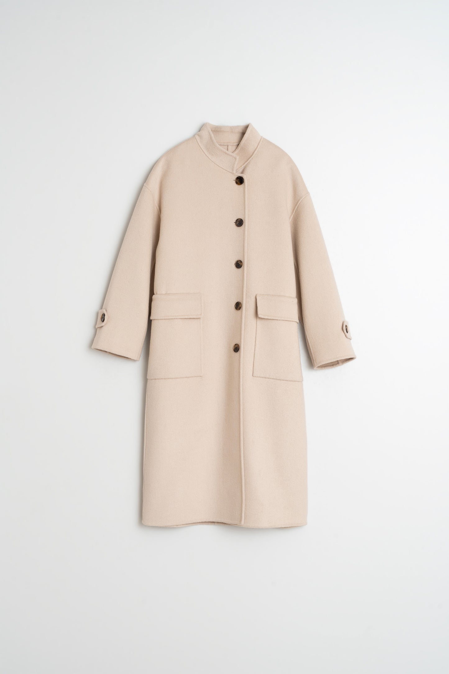 MANTEAU MAXI EN LAINE