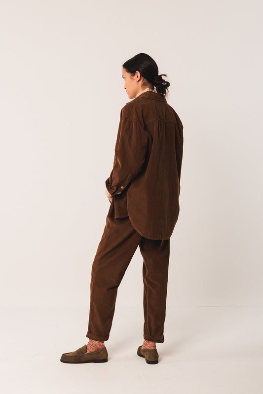 COTTON CORDUROY SHIRT 5