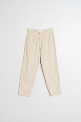 PANTALON CARROT EN VELOURS CÔTELÉ