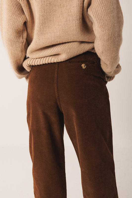 PANTALON CARROT EN VELOURS CÔTELÉ 6