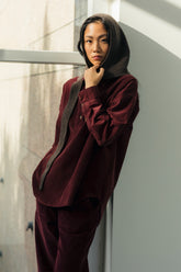 CHEMISE EN MICROVELOURS RE