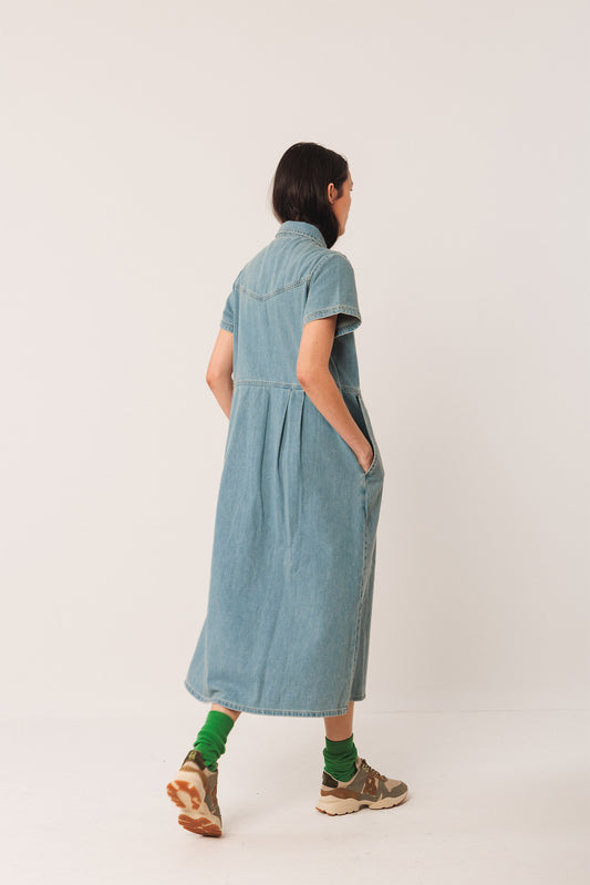 VESTIDO CAMISERO DENIM 4