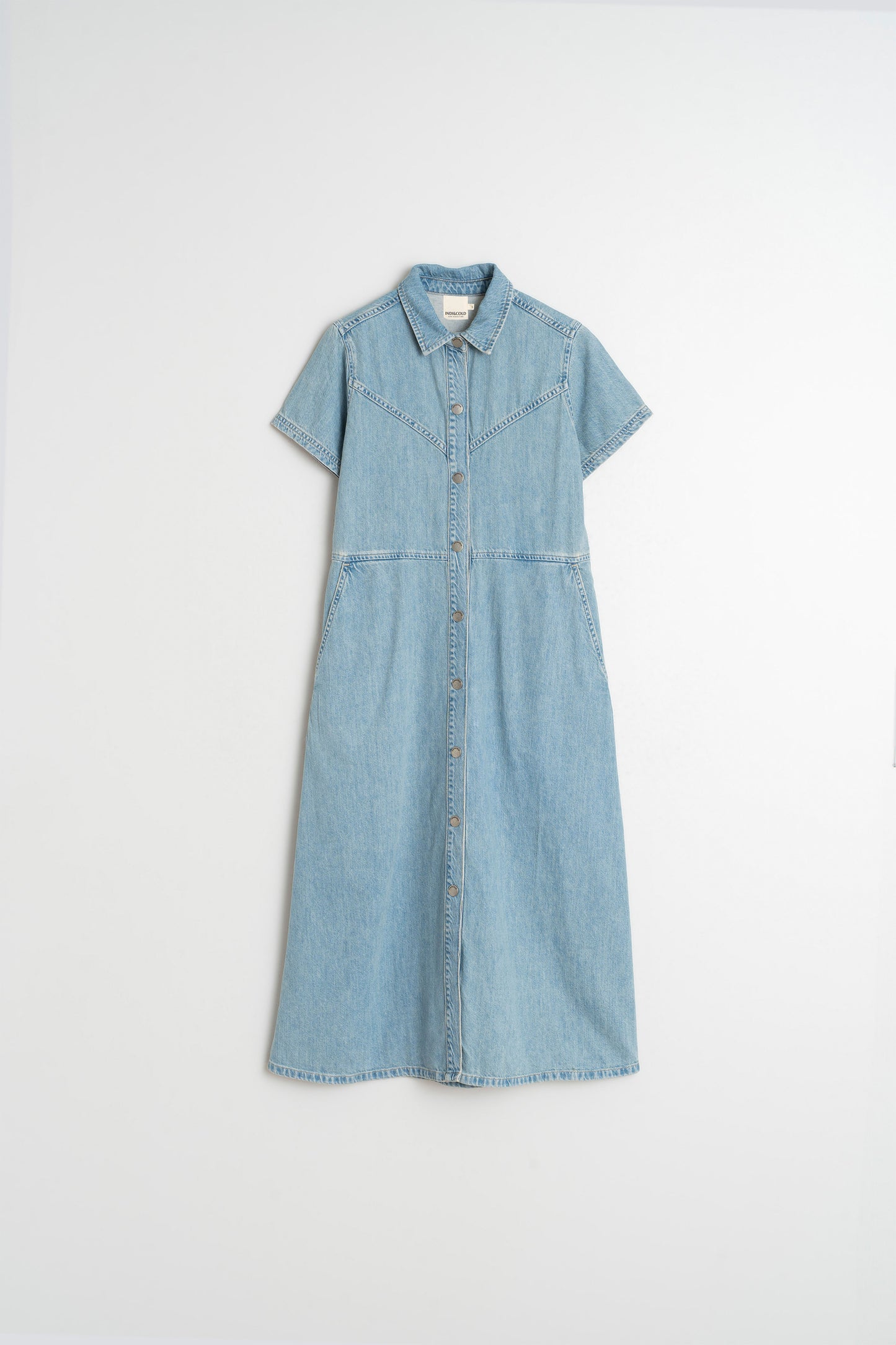 VESTIDO CAMISERO DENIM