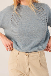 LOOSE-KNIT WOOL SWEATER