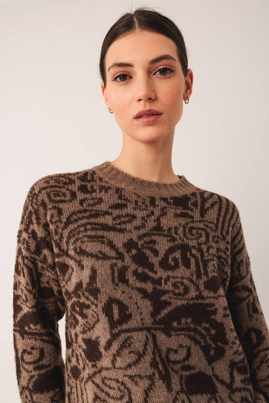 JERSEY JACQUARD BICOLOR