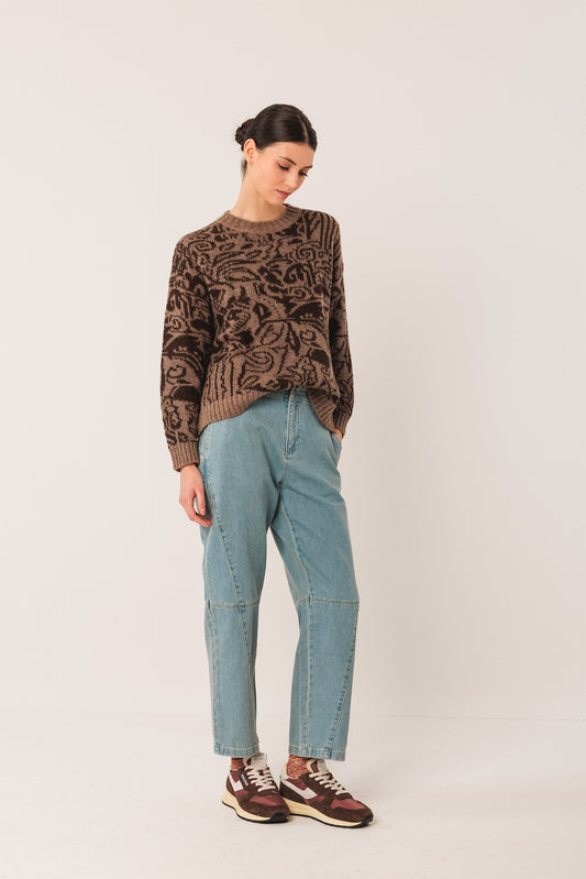 JERSEY JACQUARD BICOLOR