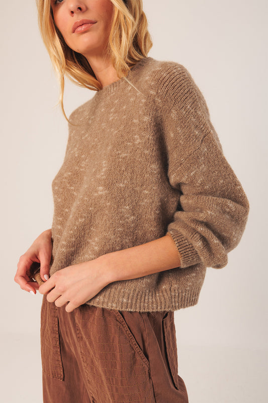 [CL] MOHAIR CROP SWEATER 4