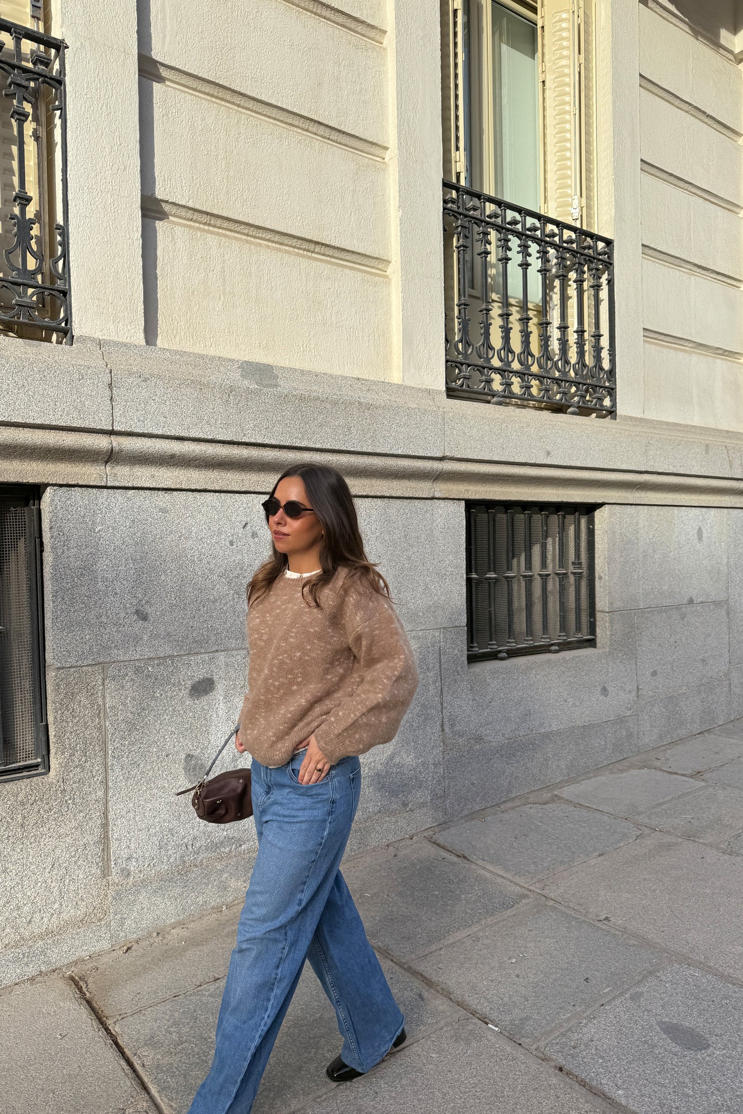 [CL] MOHAIR CROP SWEATER