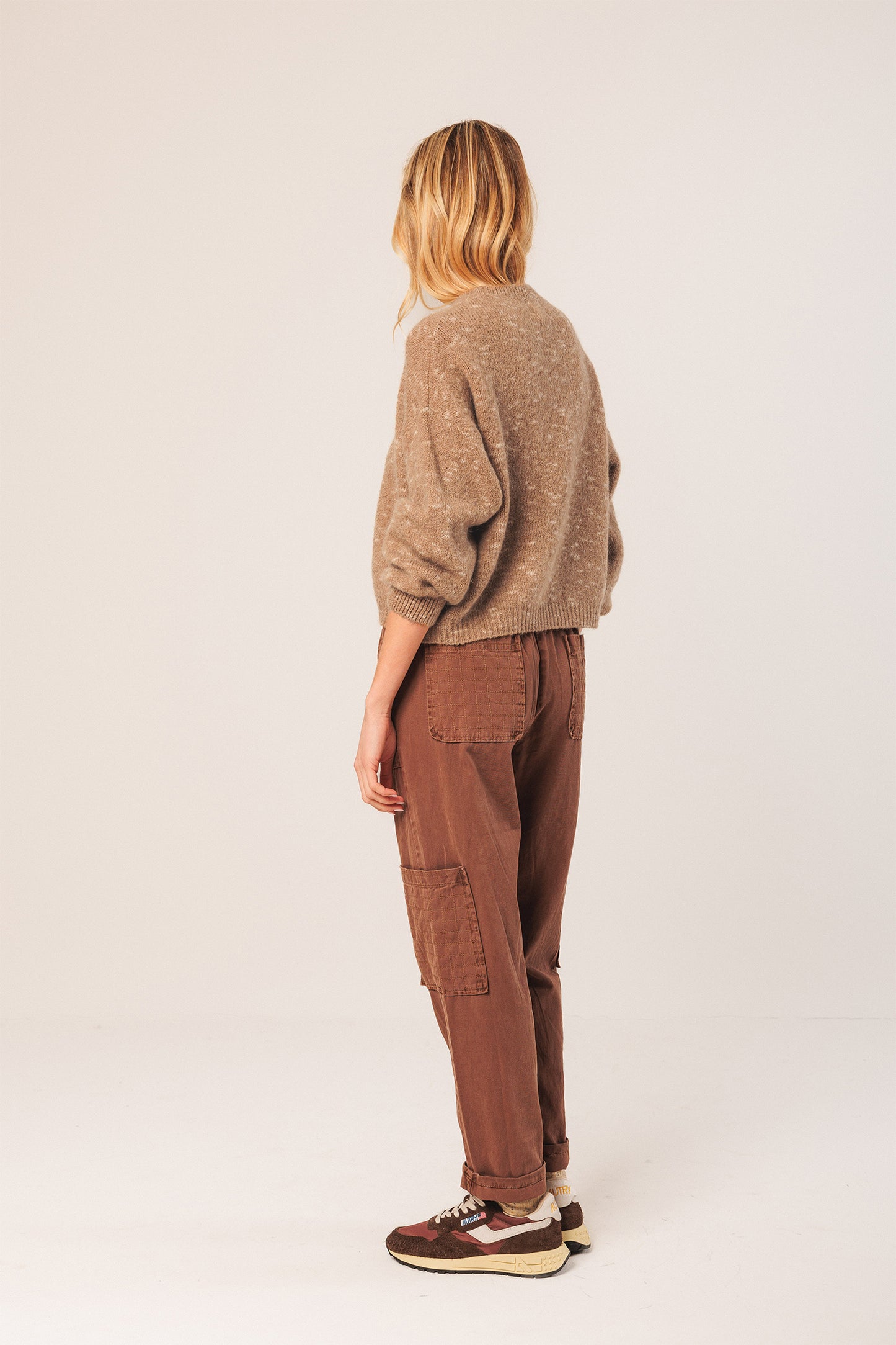 [CL] MOHAIR CROP SWEATER