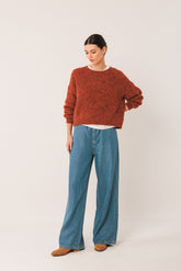 PULL CROP EN MOHAIR