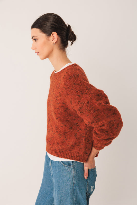 MOHAIR CROP SWEATER 5