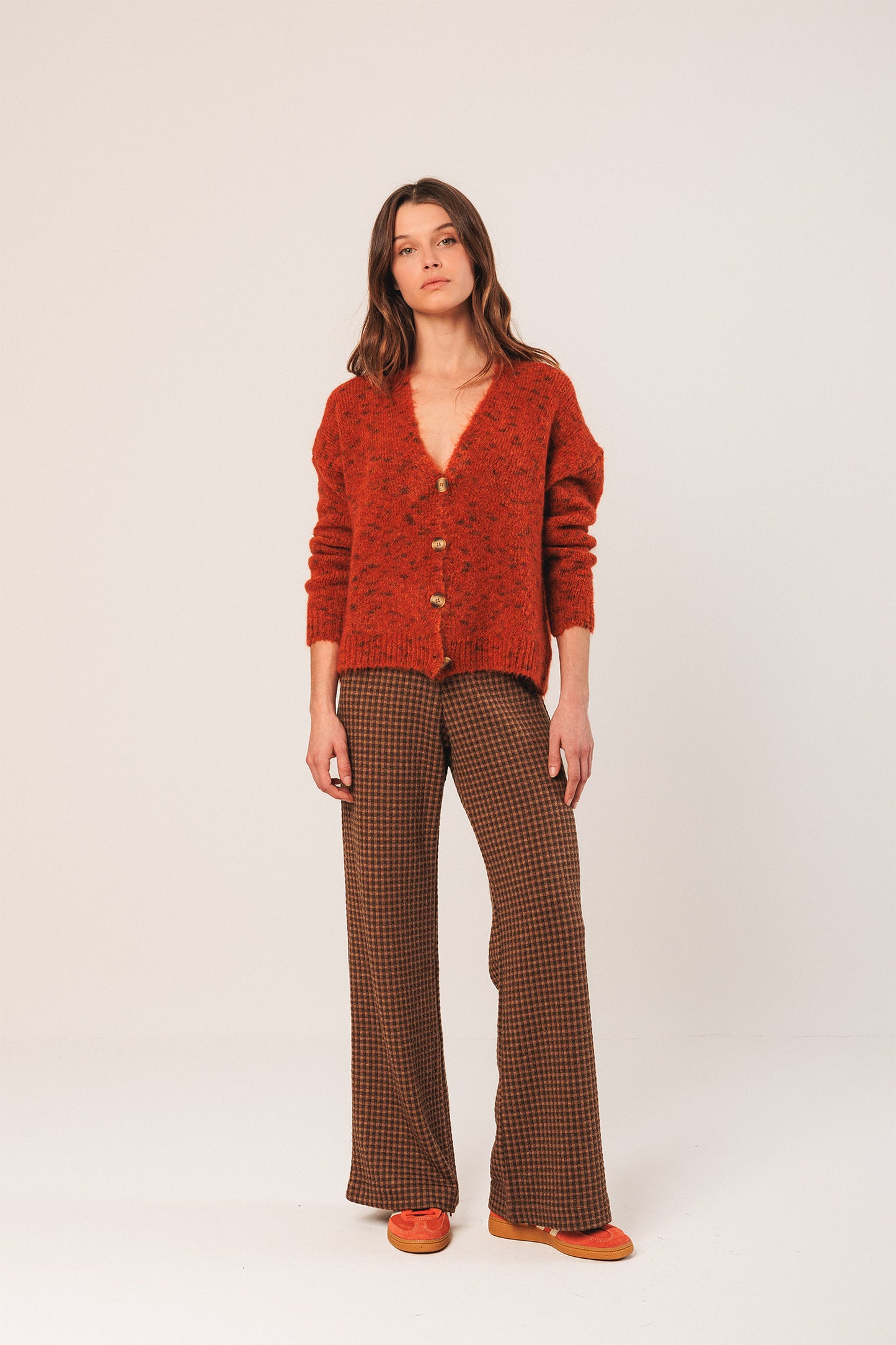 [CL] BUTTONED CARDIGAN JACKET